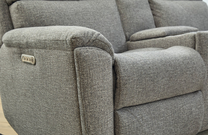 Porter Power Reclining Lumbar Console Loveseat