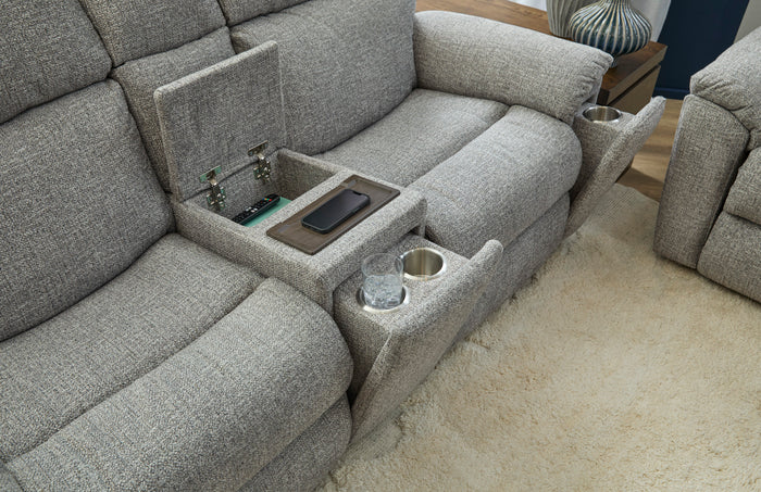 Porter Power Reclining Lumbar Console Loveseat