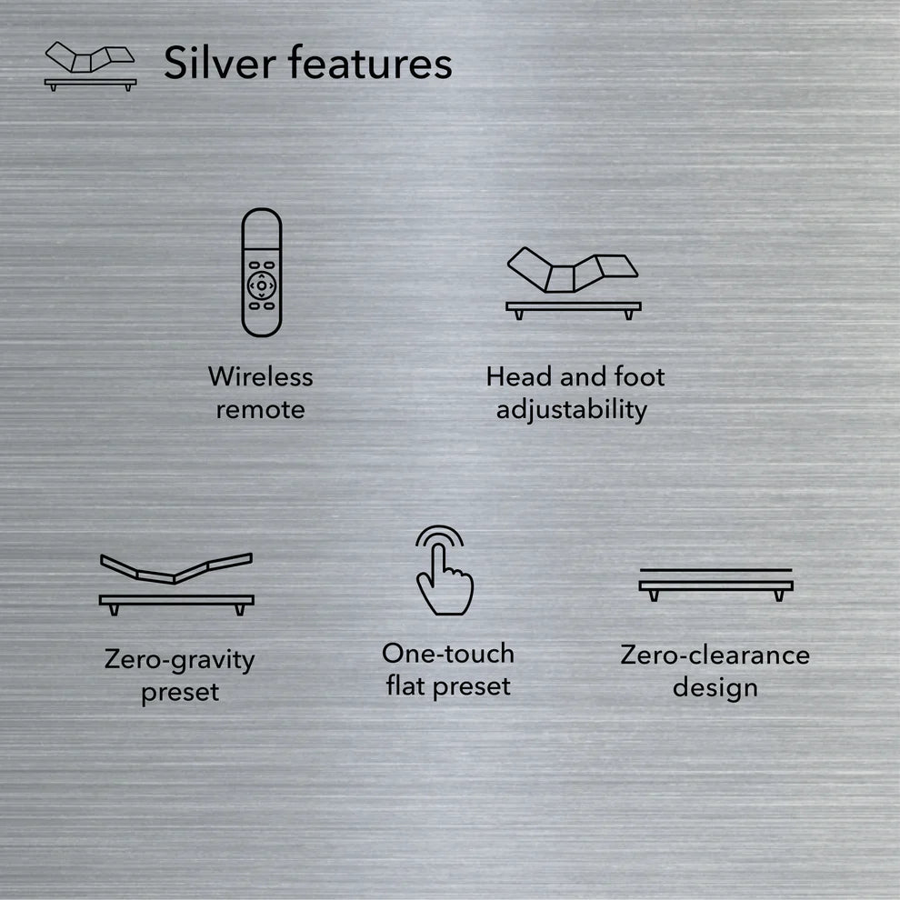 BeautyRest Silver Baselogic Adjustable Base