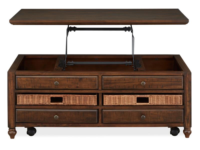 Cottage Lane Lift Top Cocktail Table