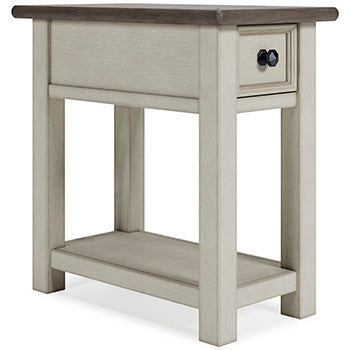 Chair Side End Table Bolanburg Two-tone
