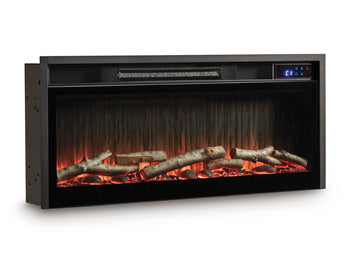 Fireplace Insert Entertainment Accessories Black