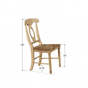 Quails Run - Almond/Wheat Napoleon Side Chair