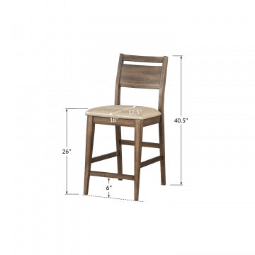 Zoey Cushion Barstool