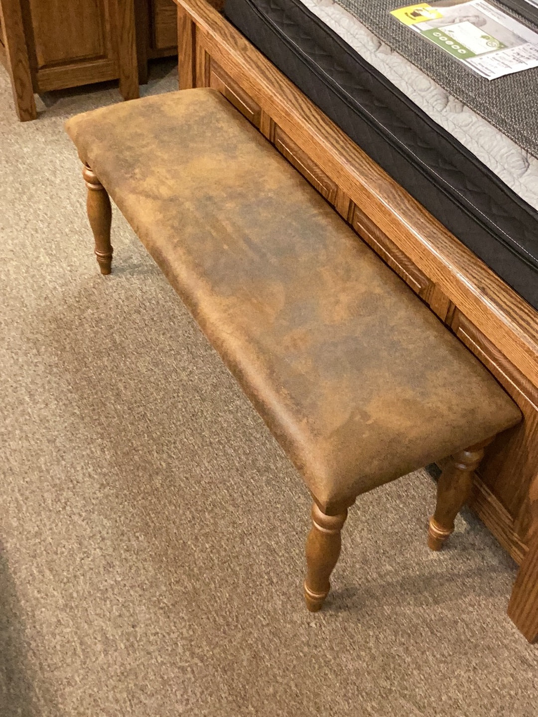 Grand Estate 48" Bench w/ Cushioned Seat