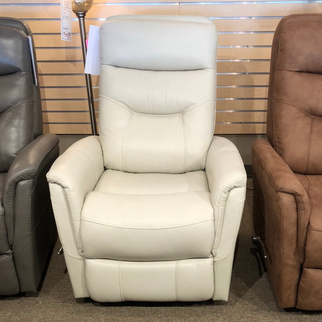 Gemini Recliner Swivel Leather Closeout