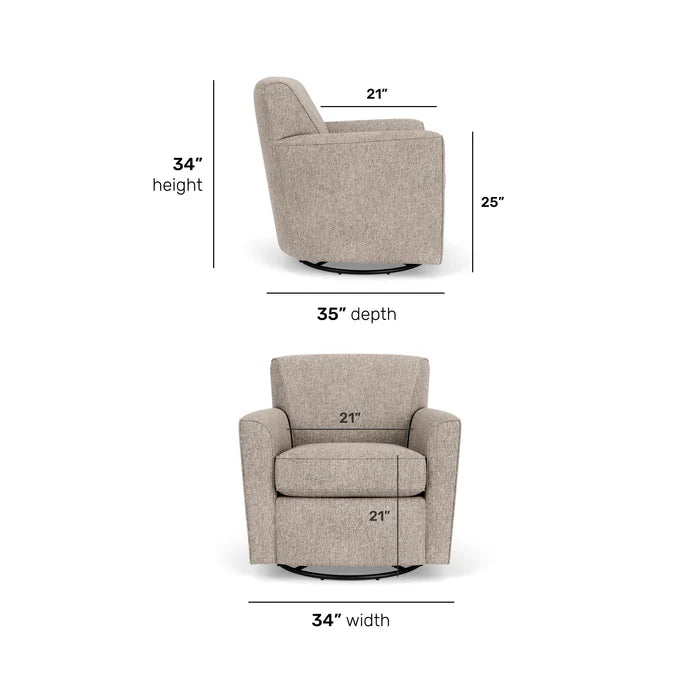 Kingsman Swivel Chair