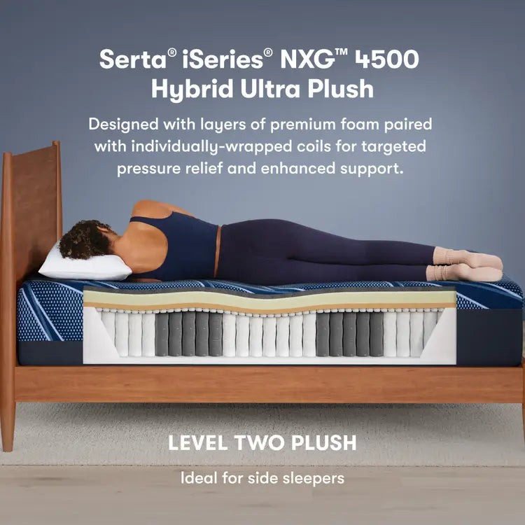 Serta® iSeries® NXG™ 4500 Hybrid Ultra Plush