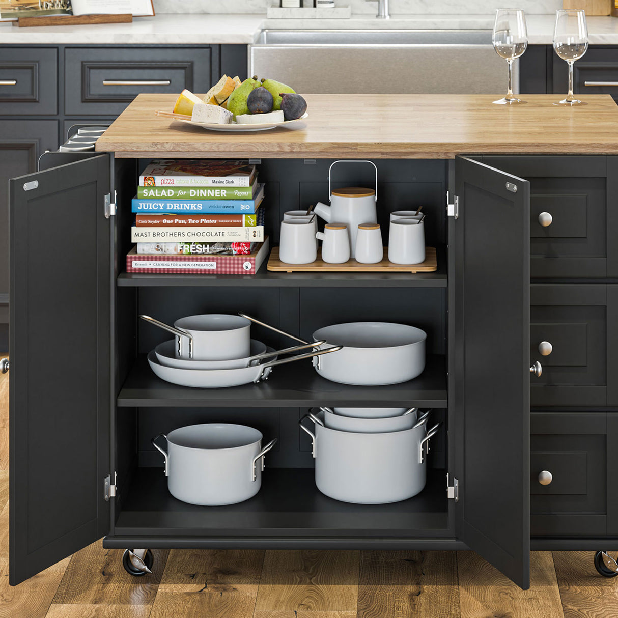 Homestyles Kitchen Cart 4510-95