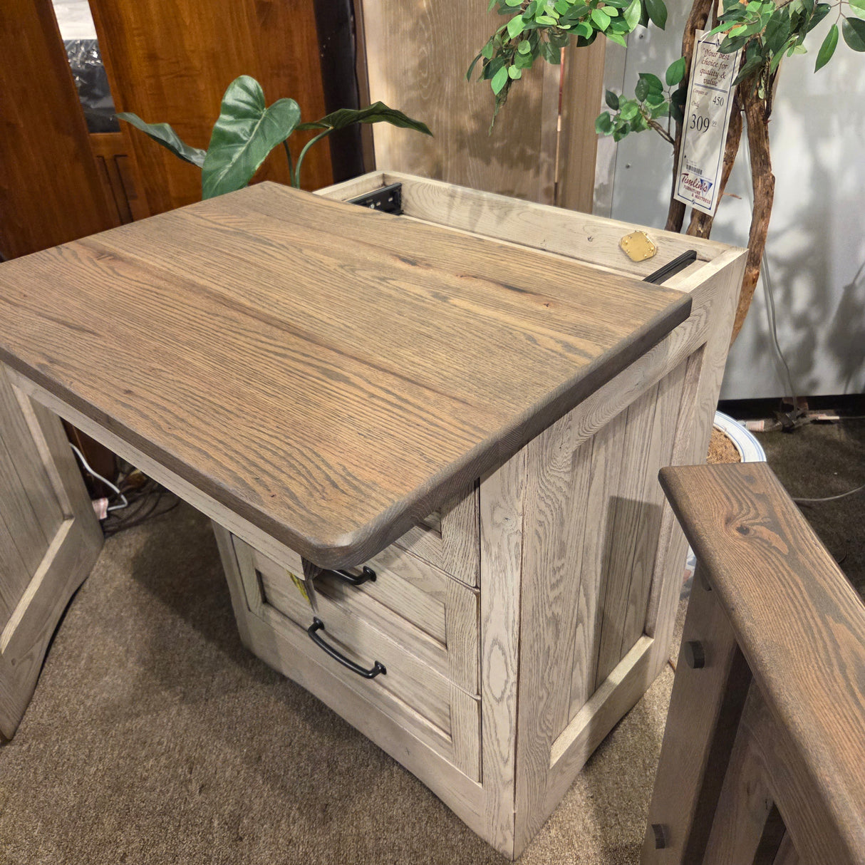 Farmstead 3 Drawer Nightstand Amish Made