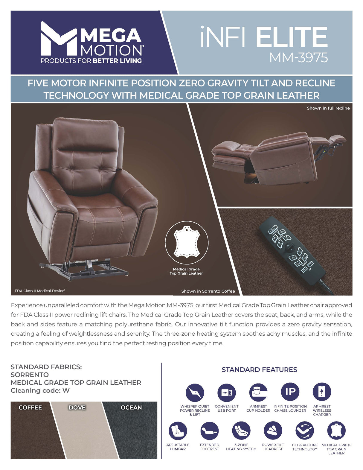 MM-3975 Lift Recliner