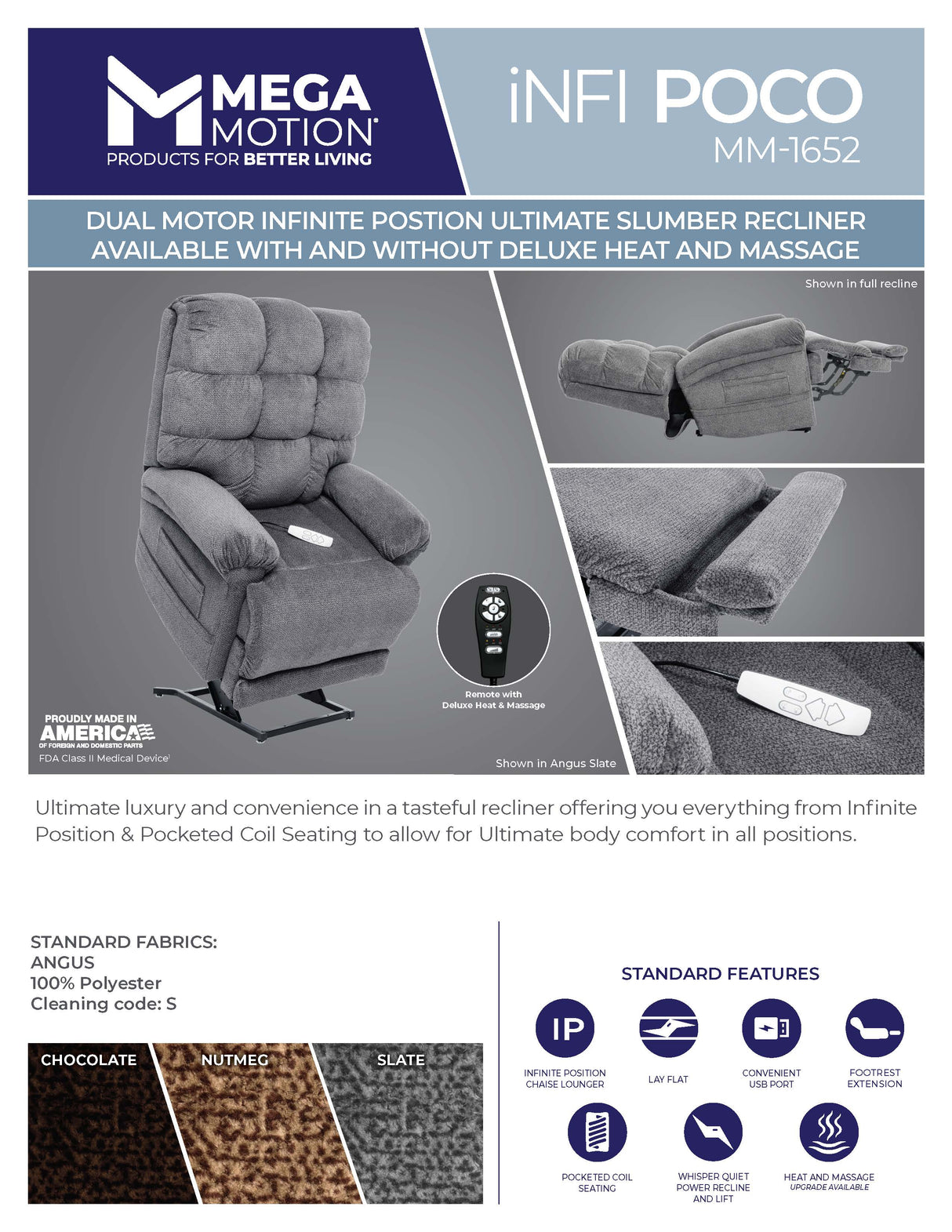 MM-1652SO Lift Recliner