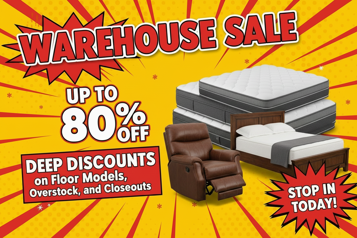 Warehouse Sale Banner