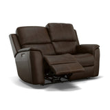 Henry Triple Power Fully Loaded Reclining Loveseat ON DISPLAY IN SHOWROOM