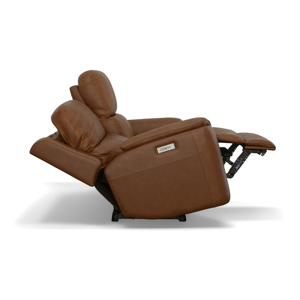 Henry Triple Power Fully Loaded Reclining Loveseat ON DISPLAY IN SHOWROOM