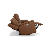 Henry Triple Power Fully Loaded Reclining Sofa ON DISPLAY IN SHOWROOM