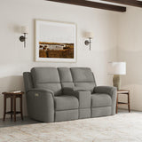 Henry Triple Power Fully Loaded Reclining Loveseat ON DISPLAY IN SHOWROOM