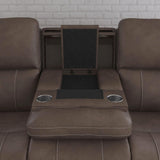 Carter Triple Power Reclining Sofa