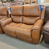 Henry Triple Power Fully Loaded Reclining Loveseat ON DISPLAY IN SHOWROOM