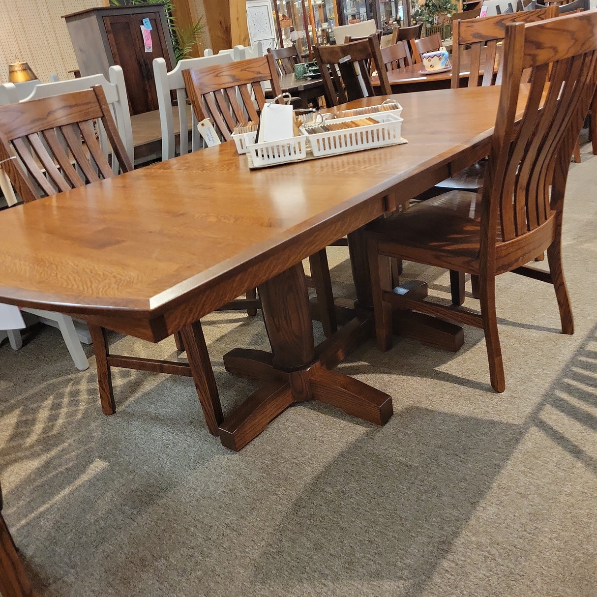 7pc Table set with 6 Chairs 406024PRQSWO3B8 DC117