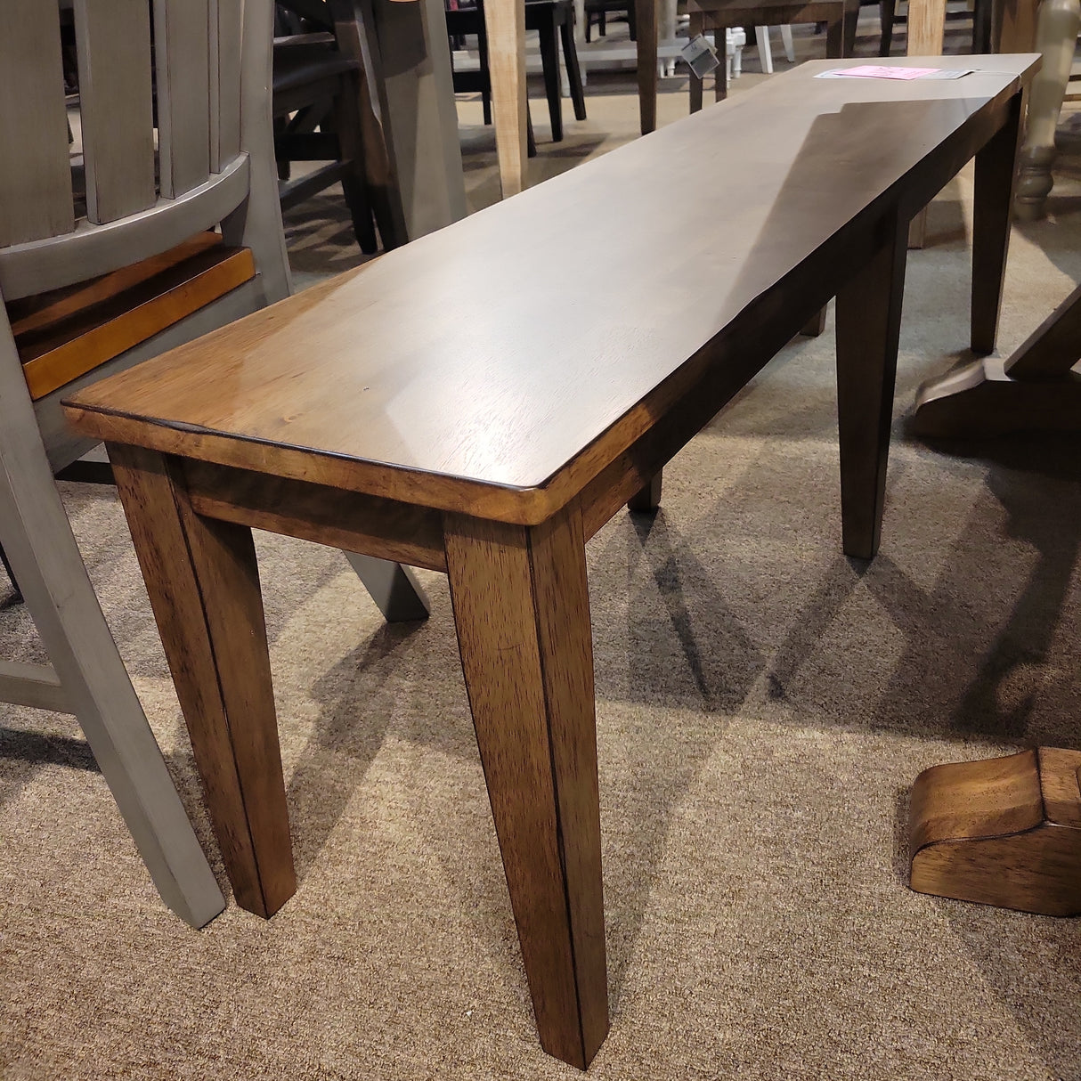 Carmel Rustic Brown 60" Bench