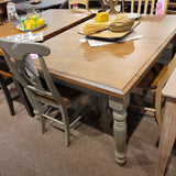 Barnwell 78" Leg Table with 18" Butterfly Leaf