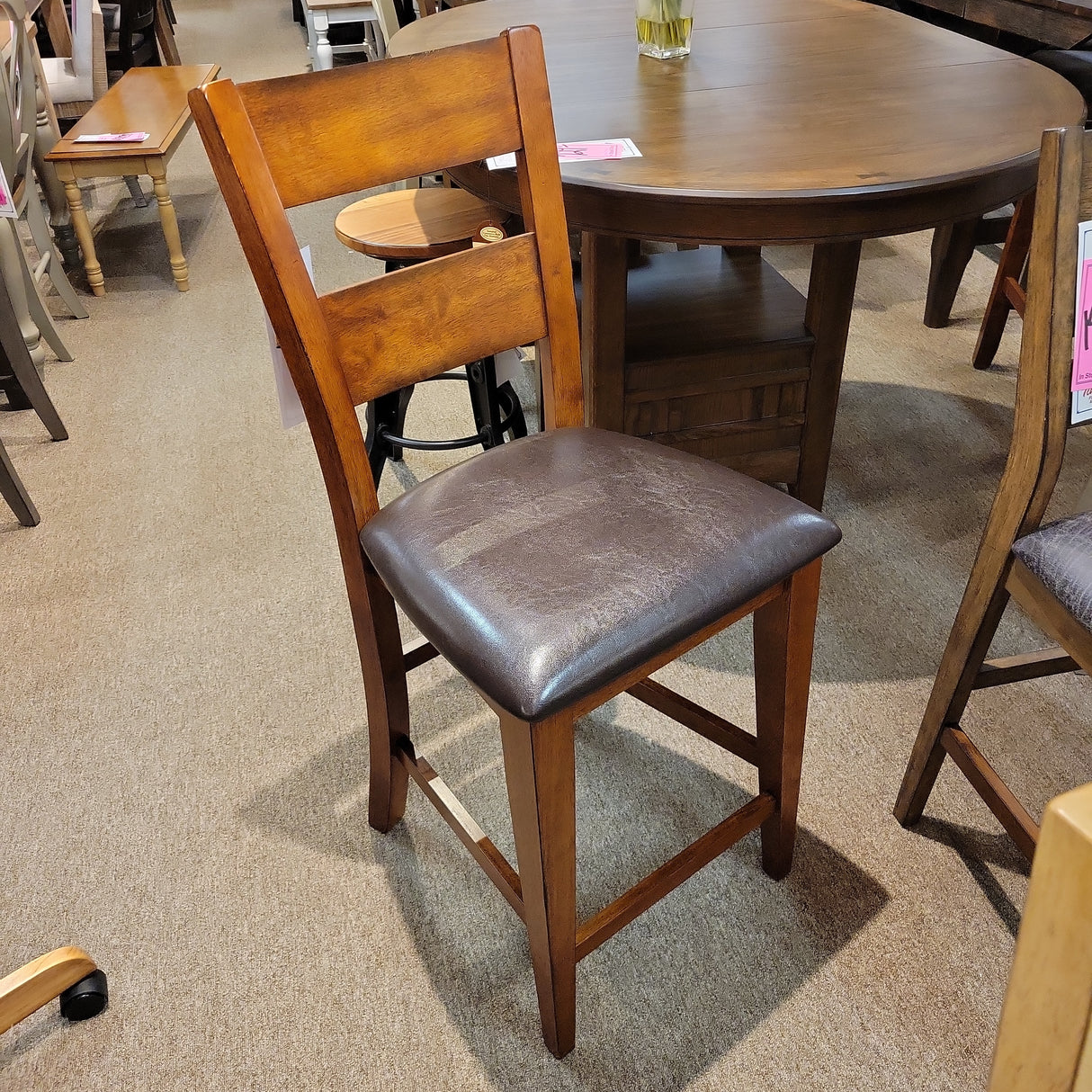 Mango 24" Ladderback Barstool