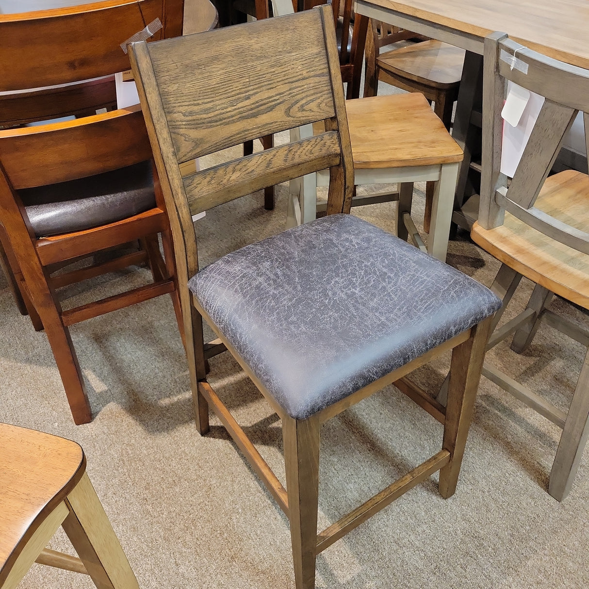 Maxwell Cushion Stool Counter Height