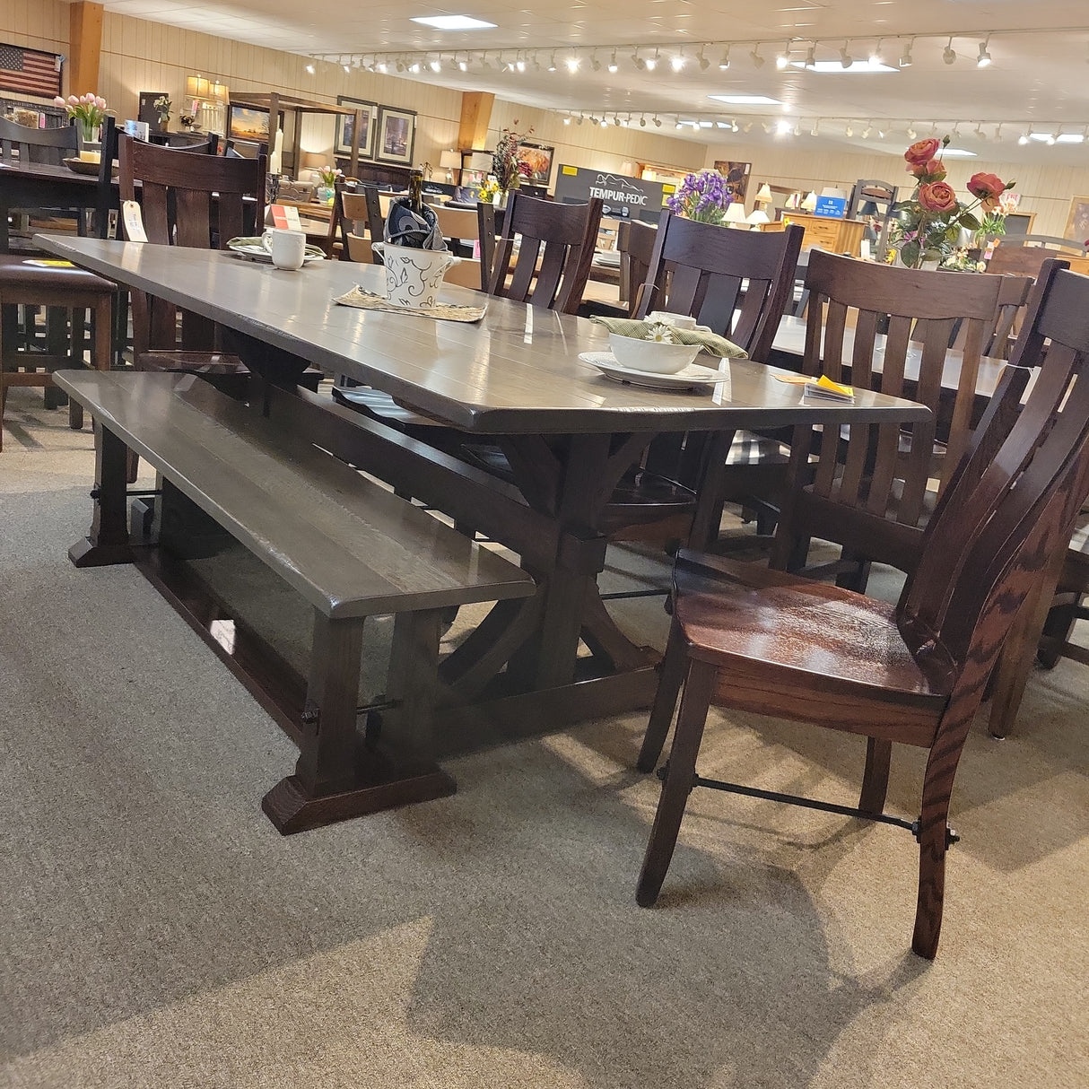 DoorCty BarnBeam Dining 6PC Set