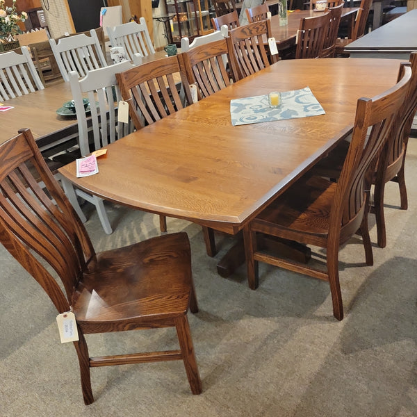 DoorCty CustomPED/3220 QSWO 7PC Dining Group