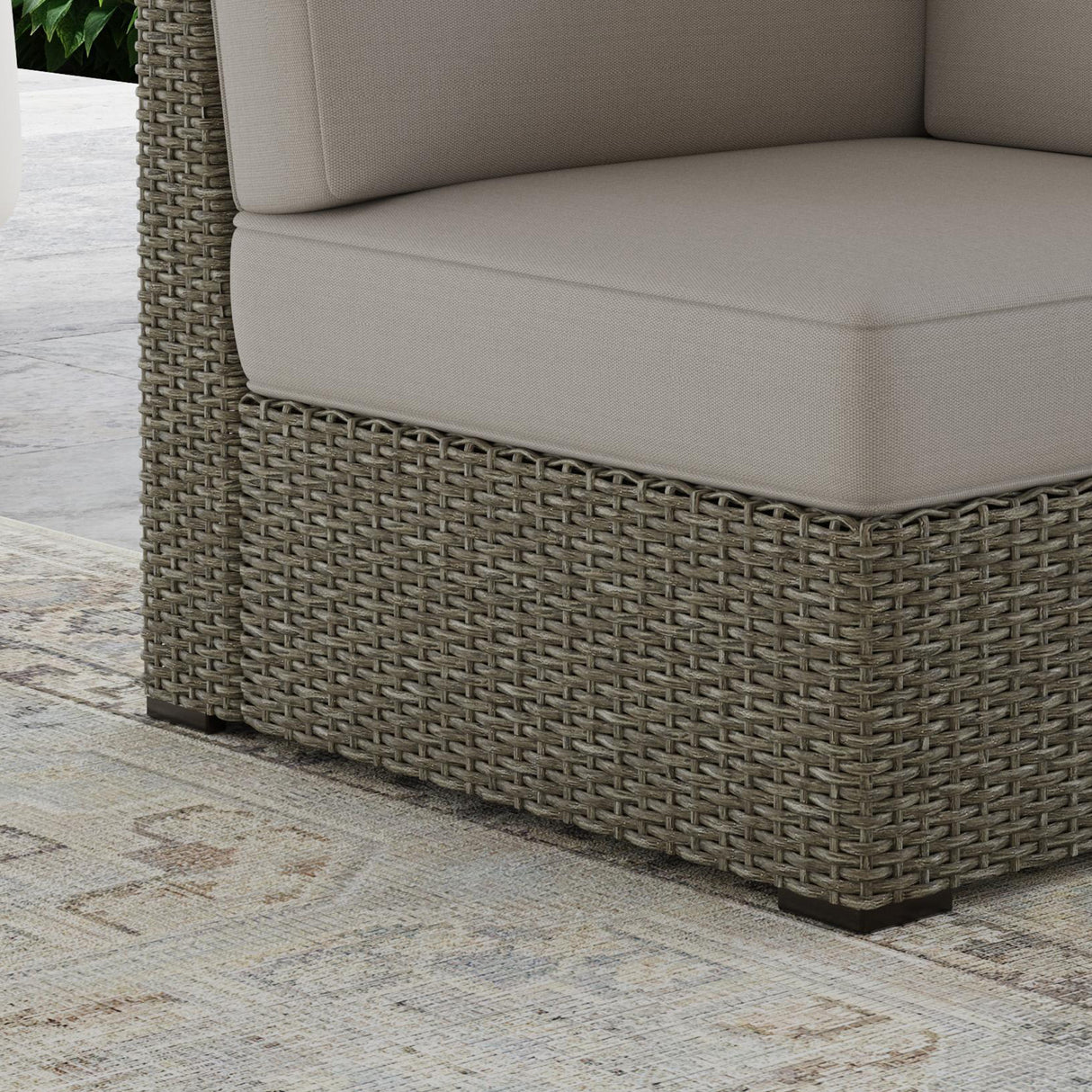 Homestyles Outdoor Sectional Side Chair 6801-12