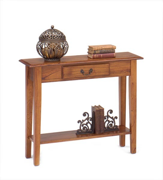 Oak Closeout Sofa Table