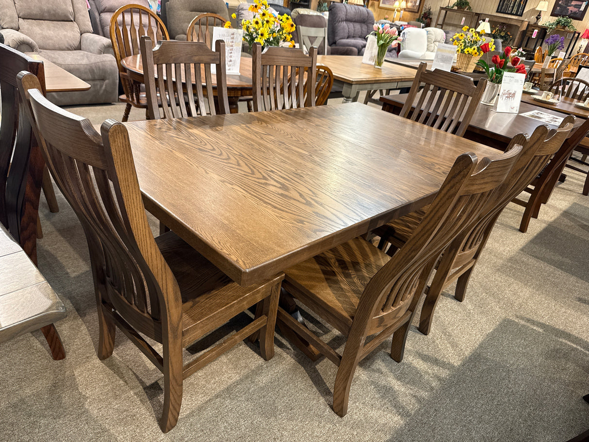 DT4260/C131 7PC Dining Set Oak 119CAPP