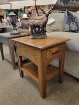 Stone Lake 1 Drawer Small End Table