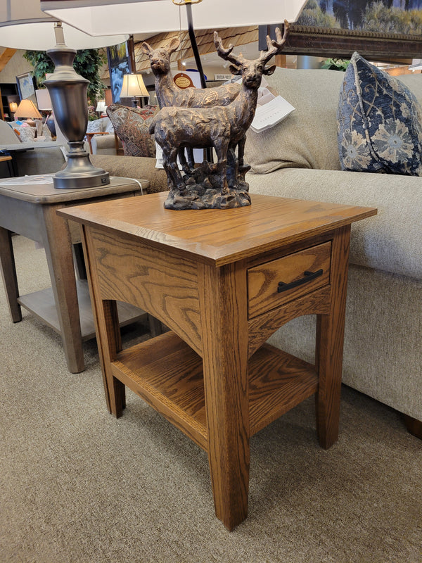 Stone Lake 1 Drawer Small End Table
