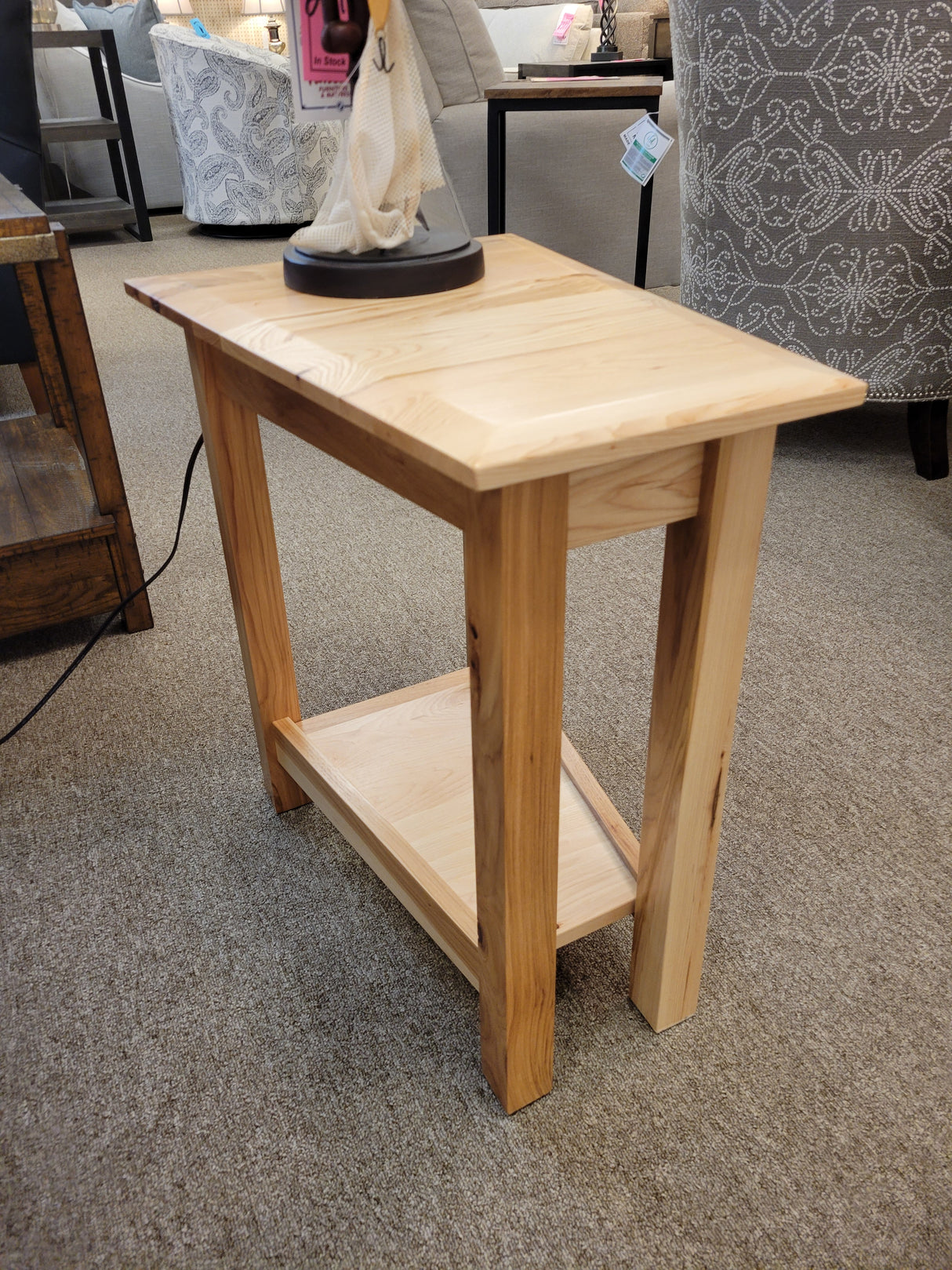 Maple Ridge Small Wedge End Table