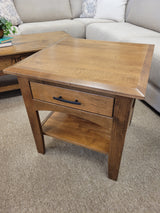 Stone Lake 1 Drawer Large End Table