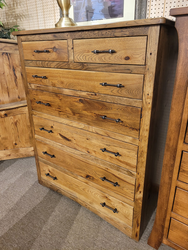 Doyle Amish Collection - 7 Drawer Chest Hickory