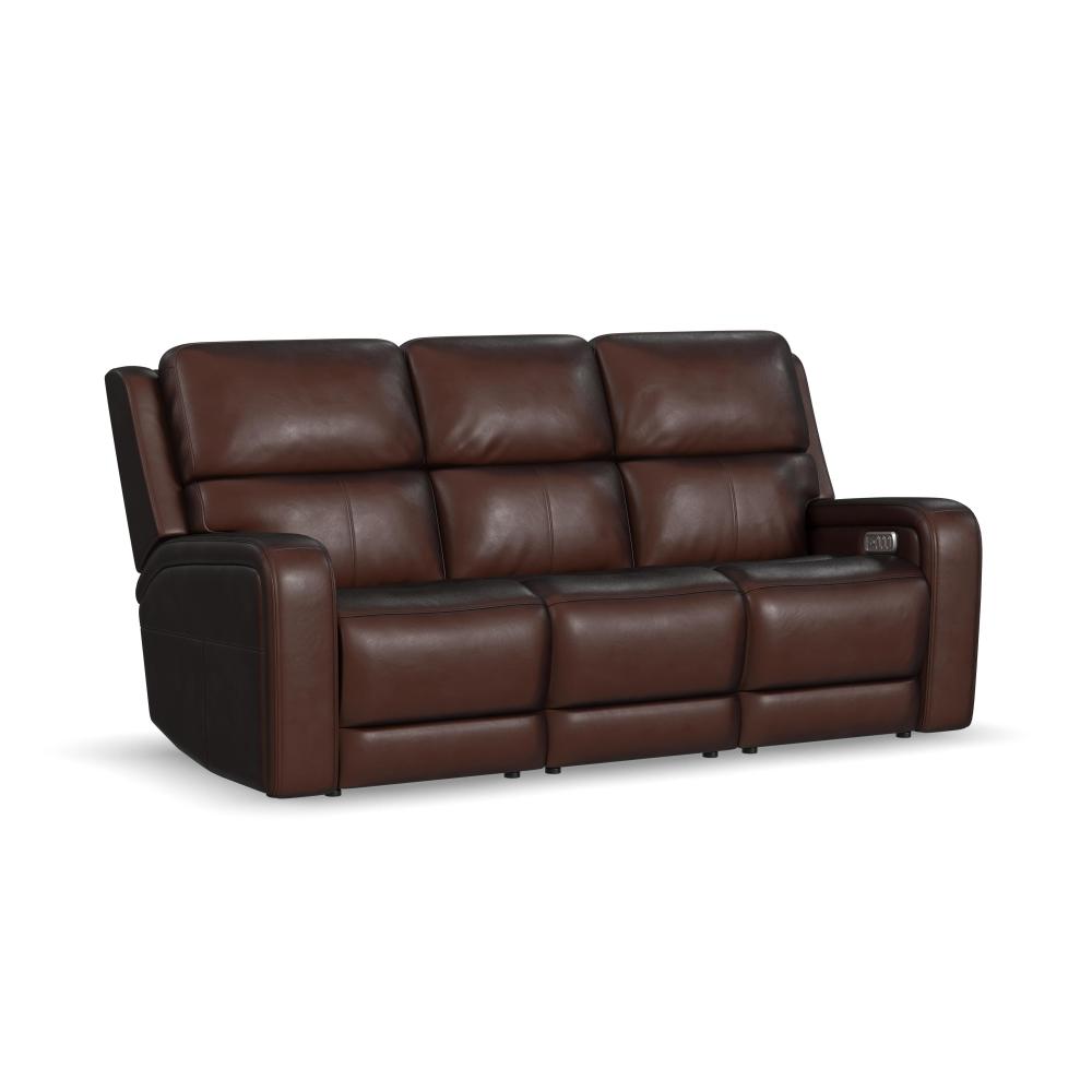Oasis Leather Power Sofa