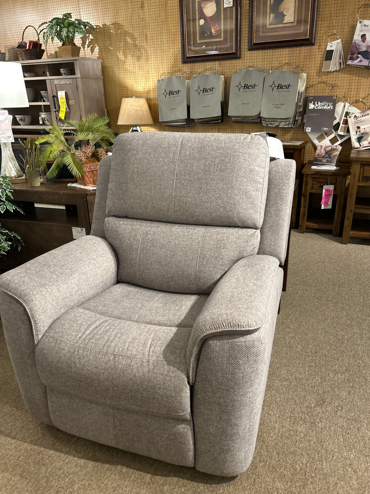 Henry Triple Power Fully Loaded Recliner ON DISPLAY IN SHOWROM