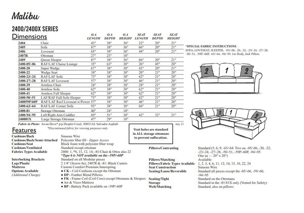 Malibu Sectional