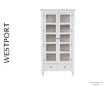 Westport White Tall Cabinet