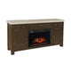 2572-FP63 Fireplace TV Stand