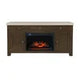 2572-FP63 Fireplace TV Stand