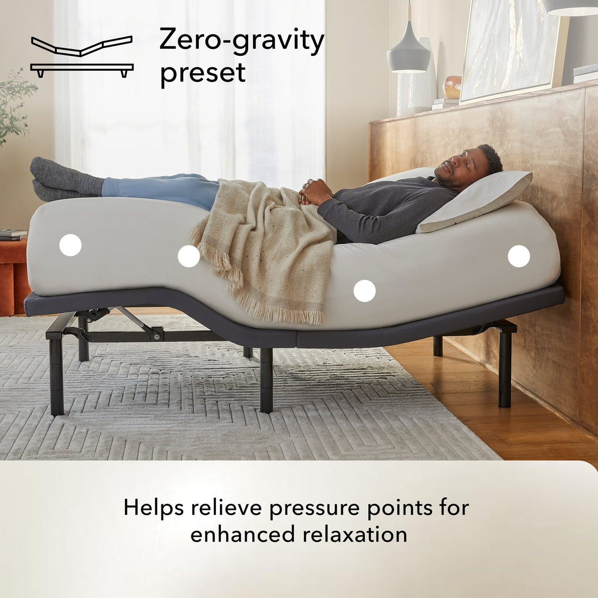 Beauty Rest Pearl Baselogic Adjustable Base