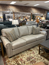Alessandra Leather Sofa Closeout