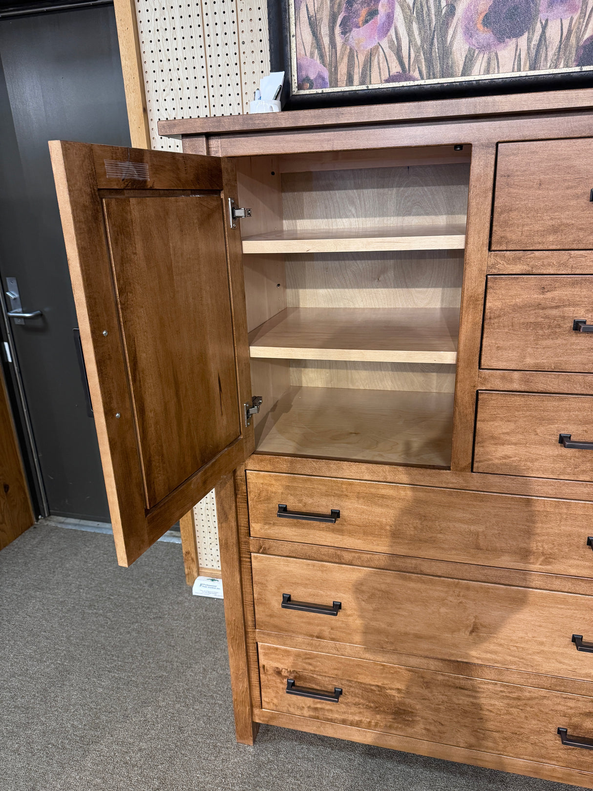 Hockheim Amish Tall Dressing Chest Maple