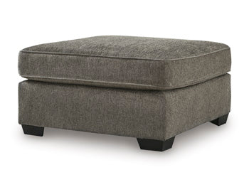 Oversized Accent Ottoman Olten Graphite