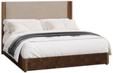 Glacier Upholstered headbrd Bed