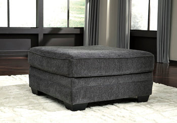 Oversized Accent Ottoman Tracling Slate